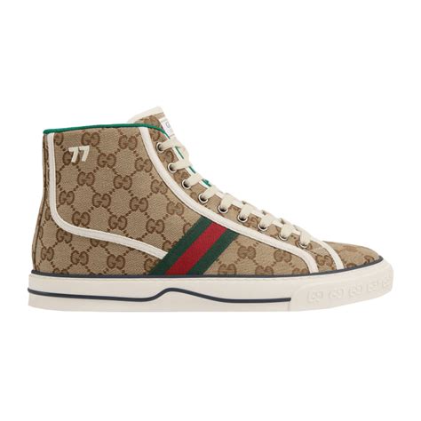 mens gucci tennis ahoe|authentic Gucci sneakers for men.